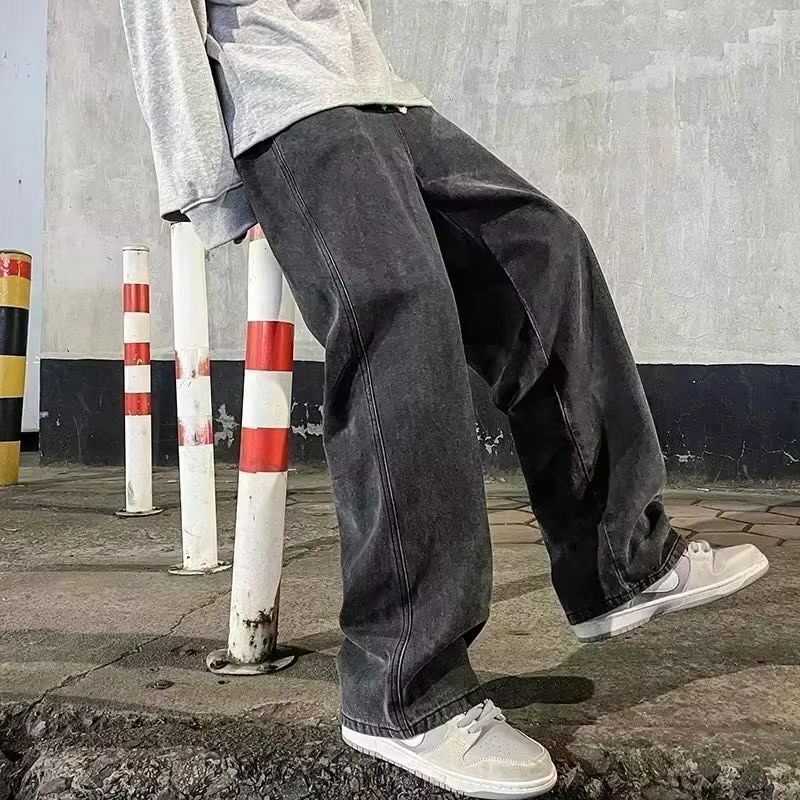 Good Streetwear Brand - 2025 New Streetwear Loose Jeans Men