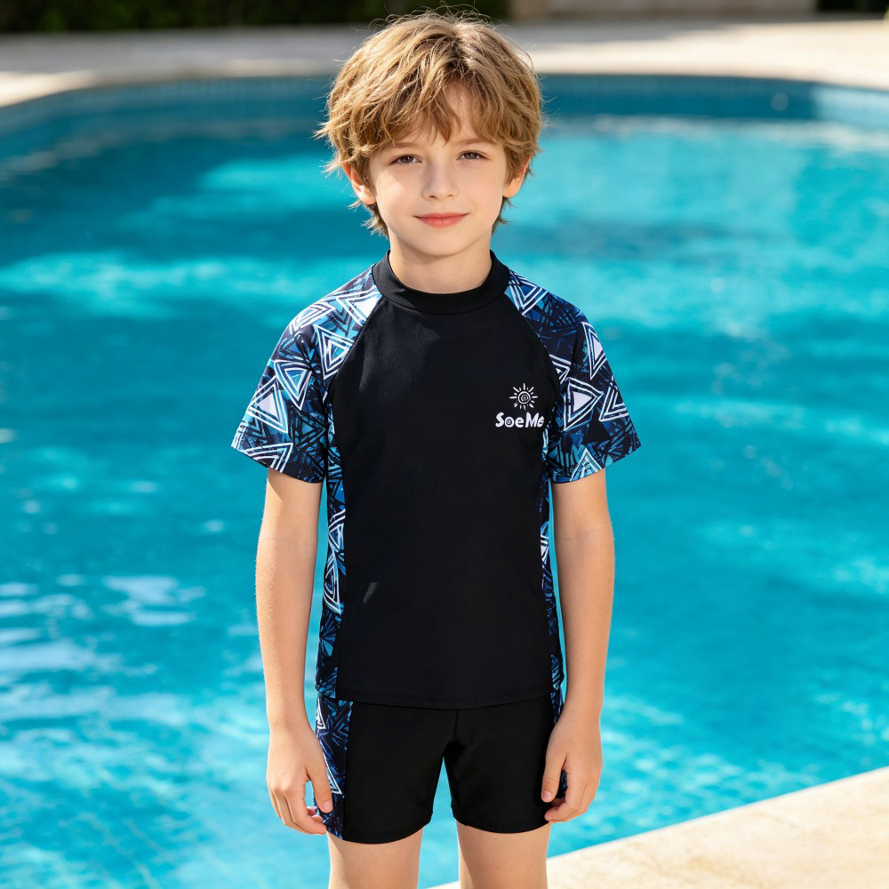 A Bathing Ape Camo - Boys Two Piece Swimming Suit 3-14Y