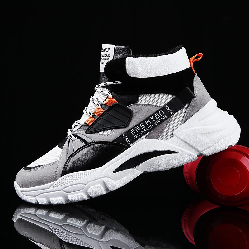 Streetwear Brand Red - Hightop Summer Men's Sport Shoes Man