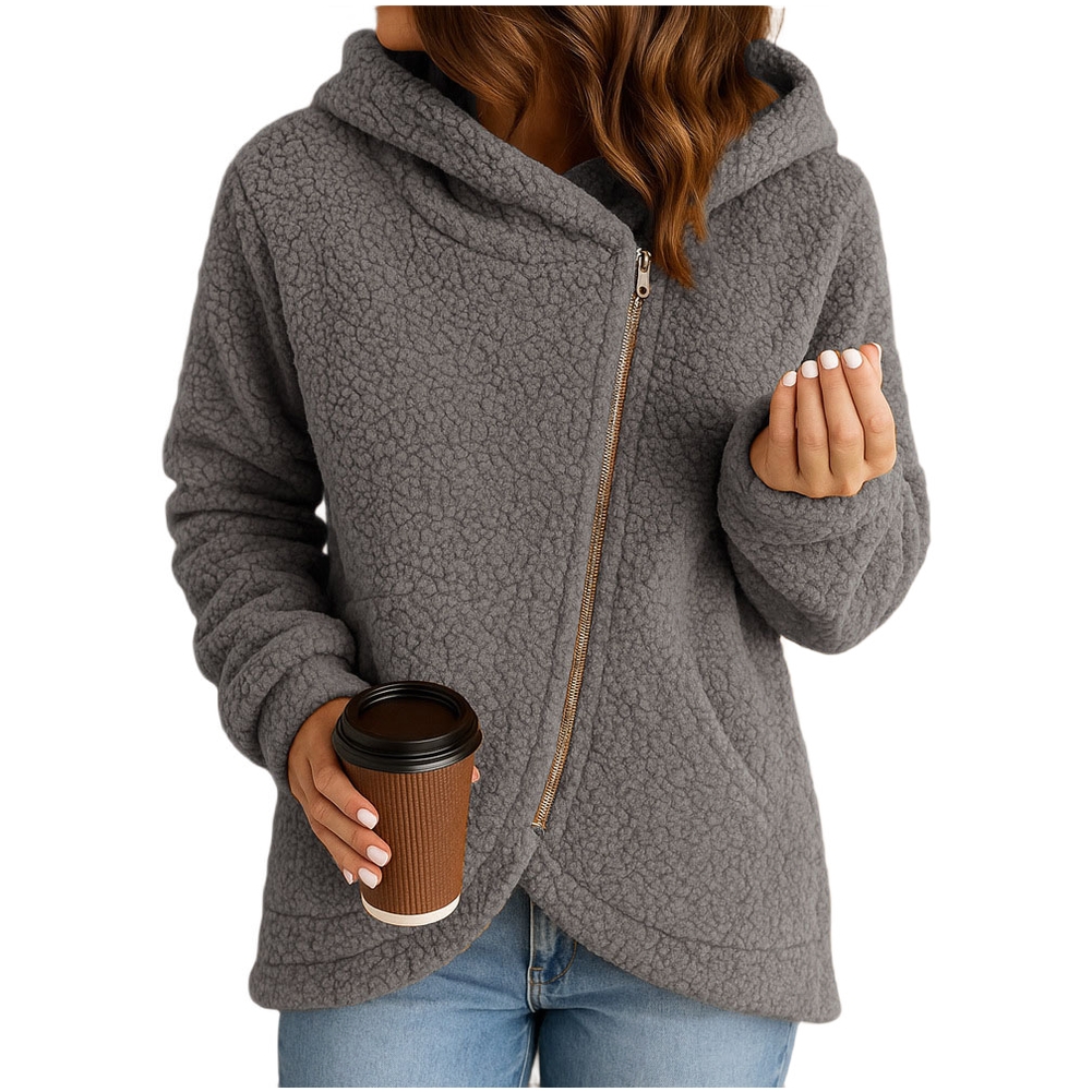 Streetwear Brand Hoodie - Women Warm Hooded Jacket Autumn Winter