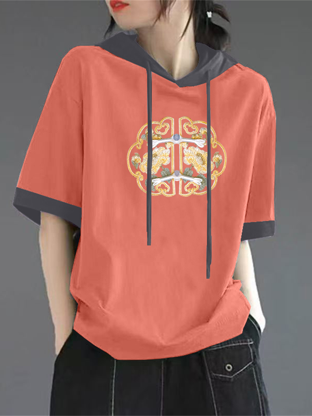 Red Pure Cotton Short Sleeve T – Streetwear Brand Red Bewertung und Preis