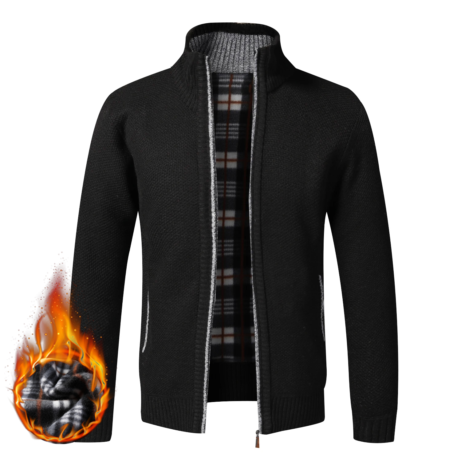 Autumn Winter Warm Cardigan Me – Streetwear Brand Jacket Bewertung und Preis