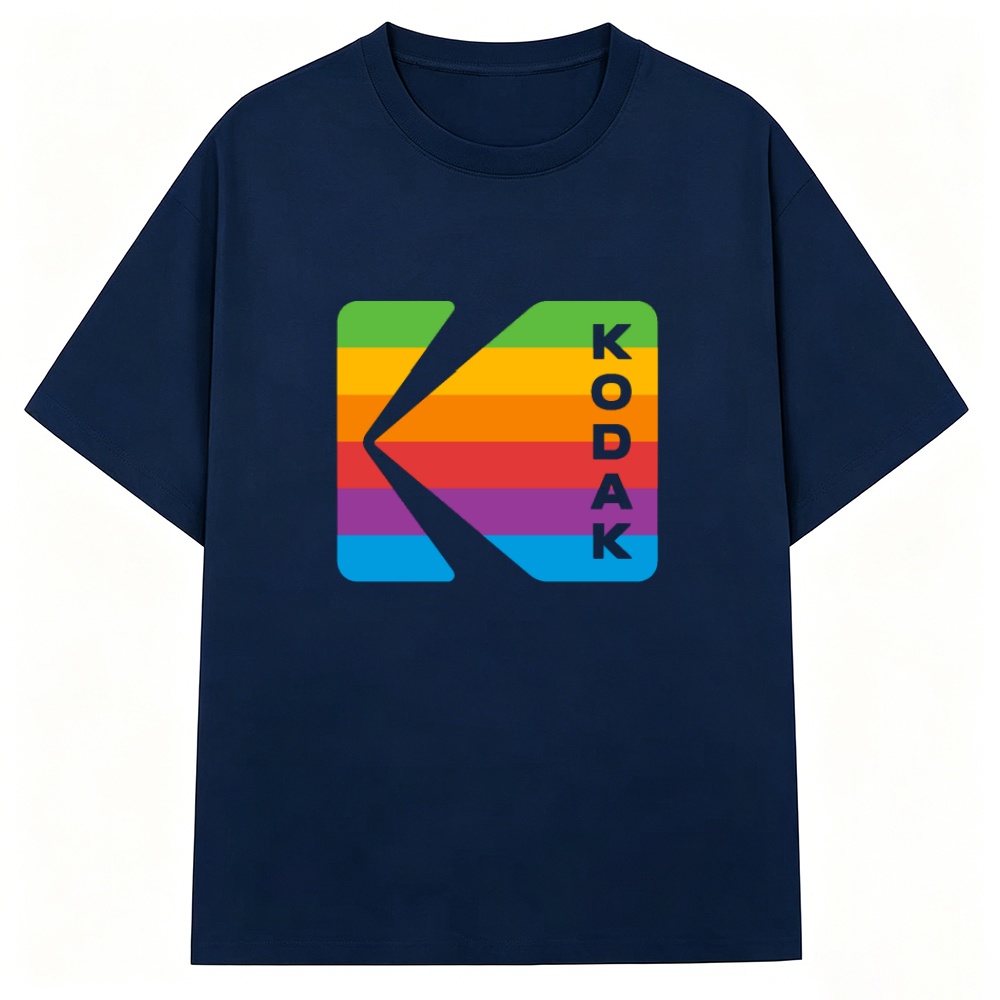 Kodak Rainbow Stripe Vertical  – Streetwear Brand Logos Bewertung und Preis