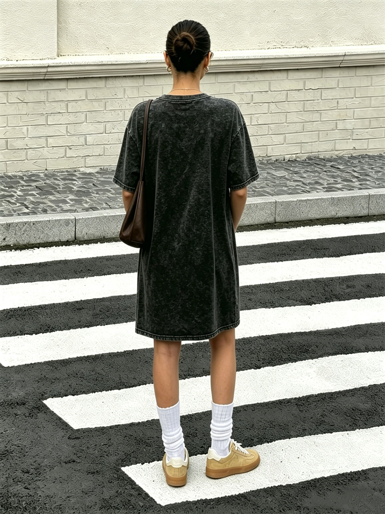Vintage Washed Retro T-Shirt D – Streetwear Brand With Butterfly Bewertung und Preis