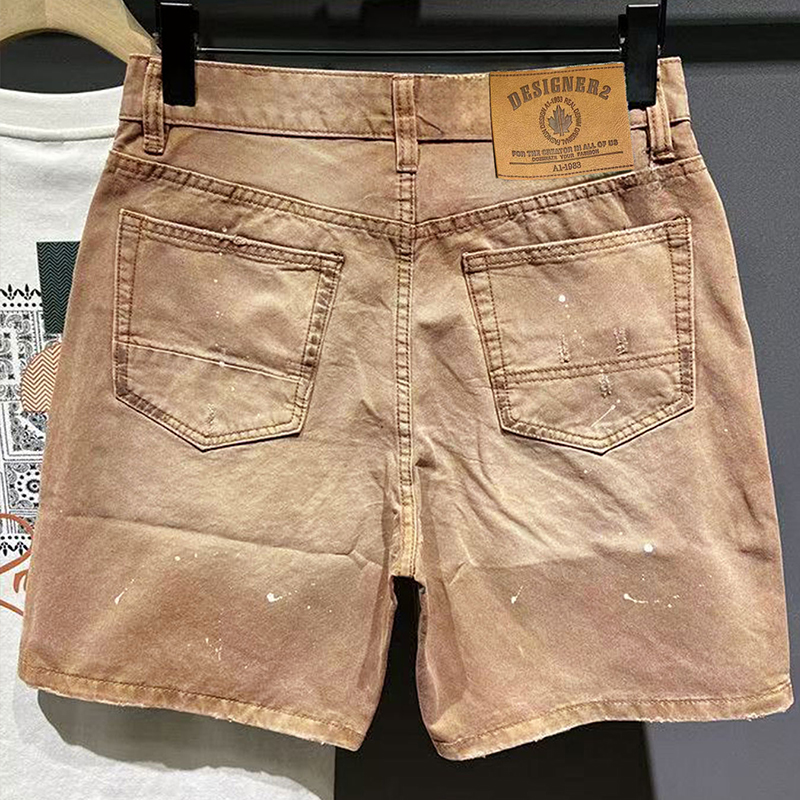 Hip-Hop Streetwear Men's Denim – Streetwear Brand Shorts Bewertung und Preis