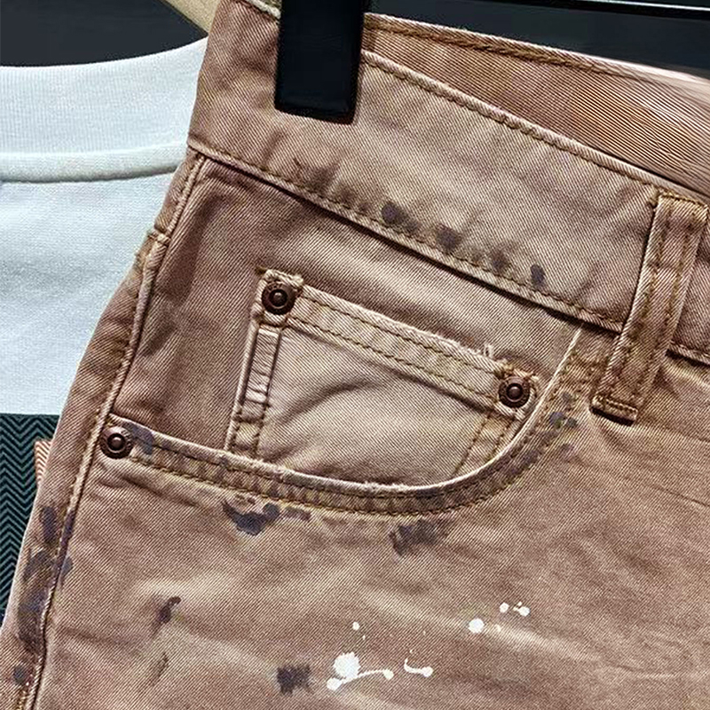 Hip-Hop Streetwear Men's Denim – Streetwear Brand Shorts Bewertung und Preis