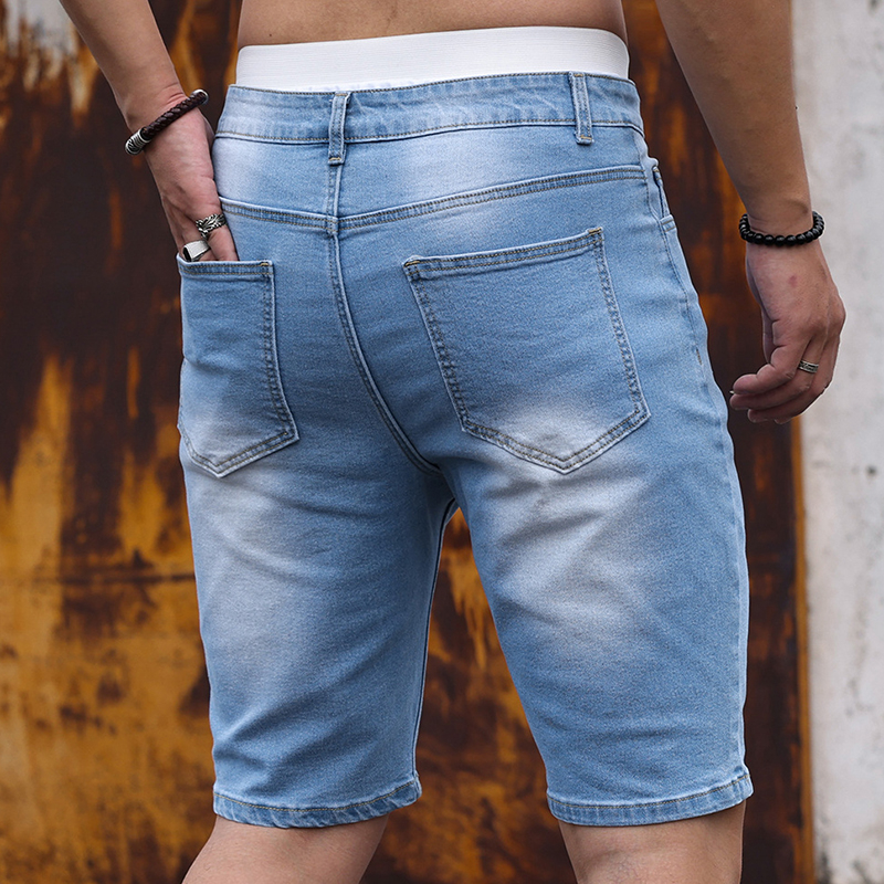 2026 Mens Stretch Denim Shorts – Streetwear Brand Shorts Bewertung und Preis