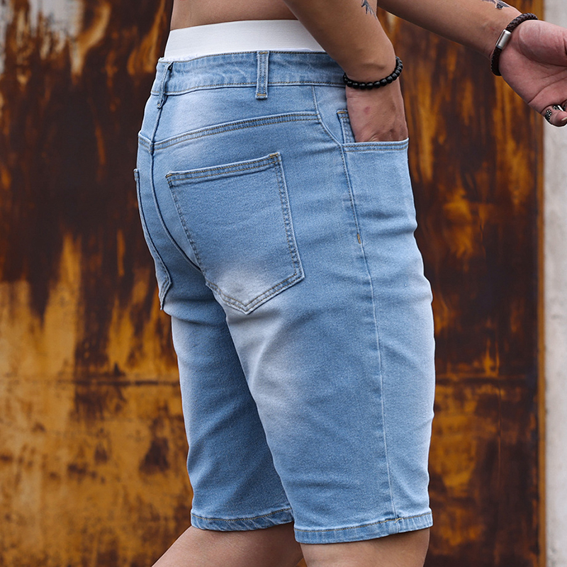 2026 Mens Stretch Denim Shorts – Streetwear Brand Shorts Bewertung und Preis