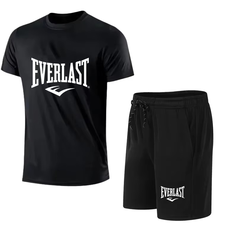 EVERLAST Men's T-shirt + Short – Streetwear Brand Shorts Bewertung und Preis