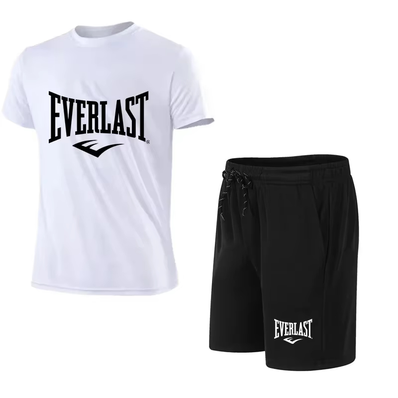 EVERLAST Men's T-shirt + Short – Streetwear Brand Shorts Bewertung und Preis