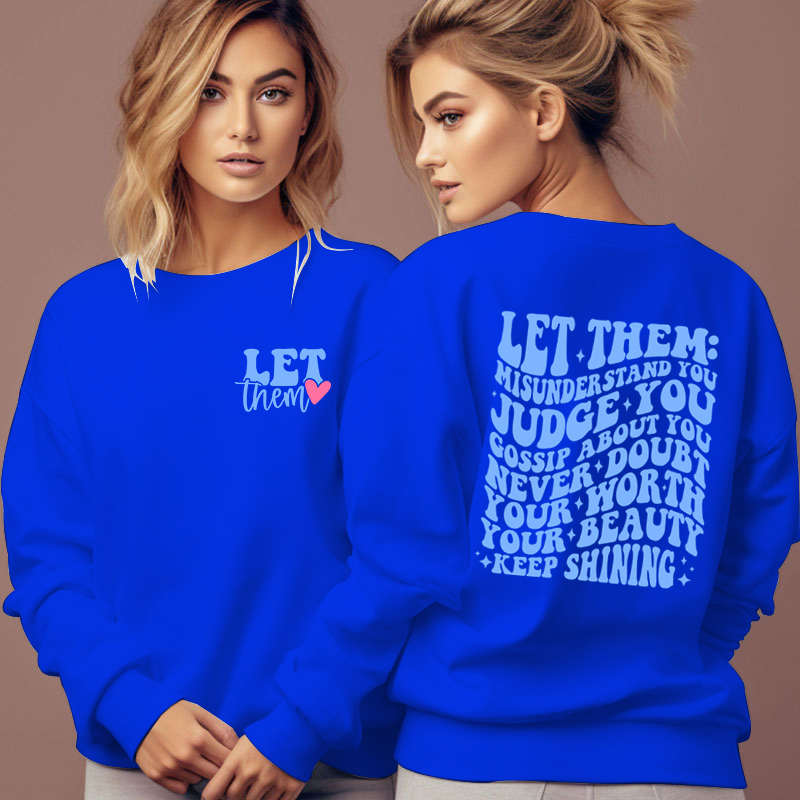 Trendy LET Them Brand Sweatshi – Streetwear Brand Hoodies Bewertung und Preis