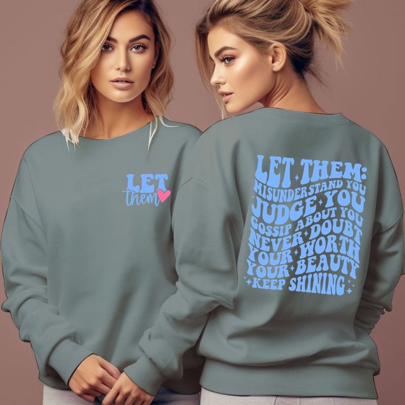 Trendy LET Them Brand Sweatshi – Streetwear Brand Hoodies Bewertung und Preis