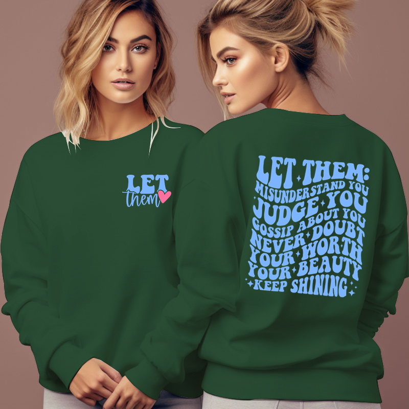Trendy LET Them Brand Sweatshi – Streetwear Brand Hoodies Bewertung und Preis