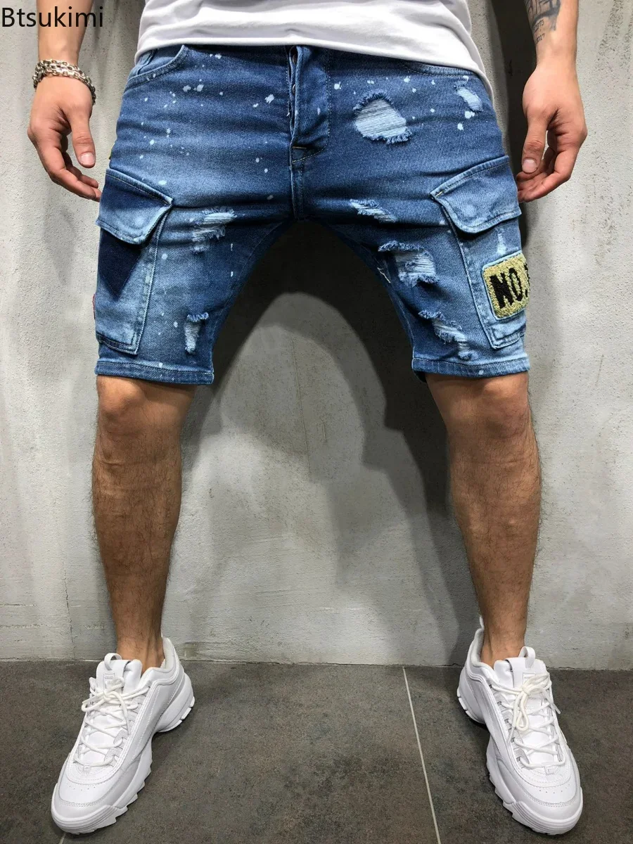 2026 Men's Summer Short Jeans  – Streetwear Brand Shorts Bewertung und Preis