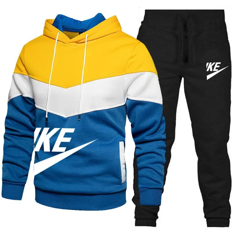 2025 New Men Autumn Winter Set – Streetwear Brand Hoodie Bewertung und Preis
