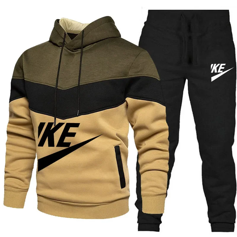 2025 New Men Autumn Winter Set – Streetwear Brand Hoodie Bewertung und Preis