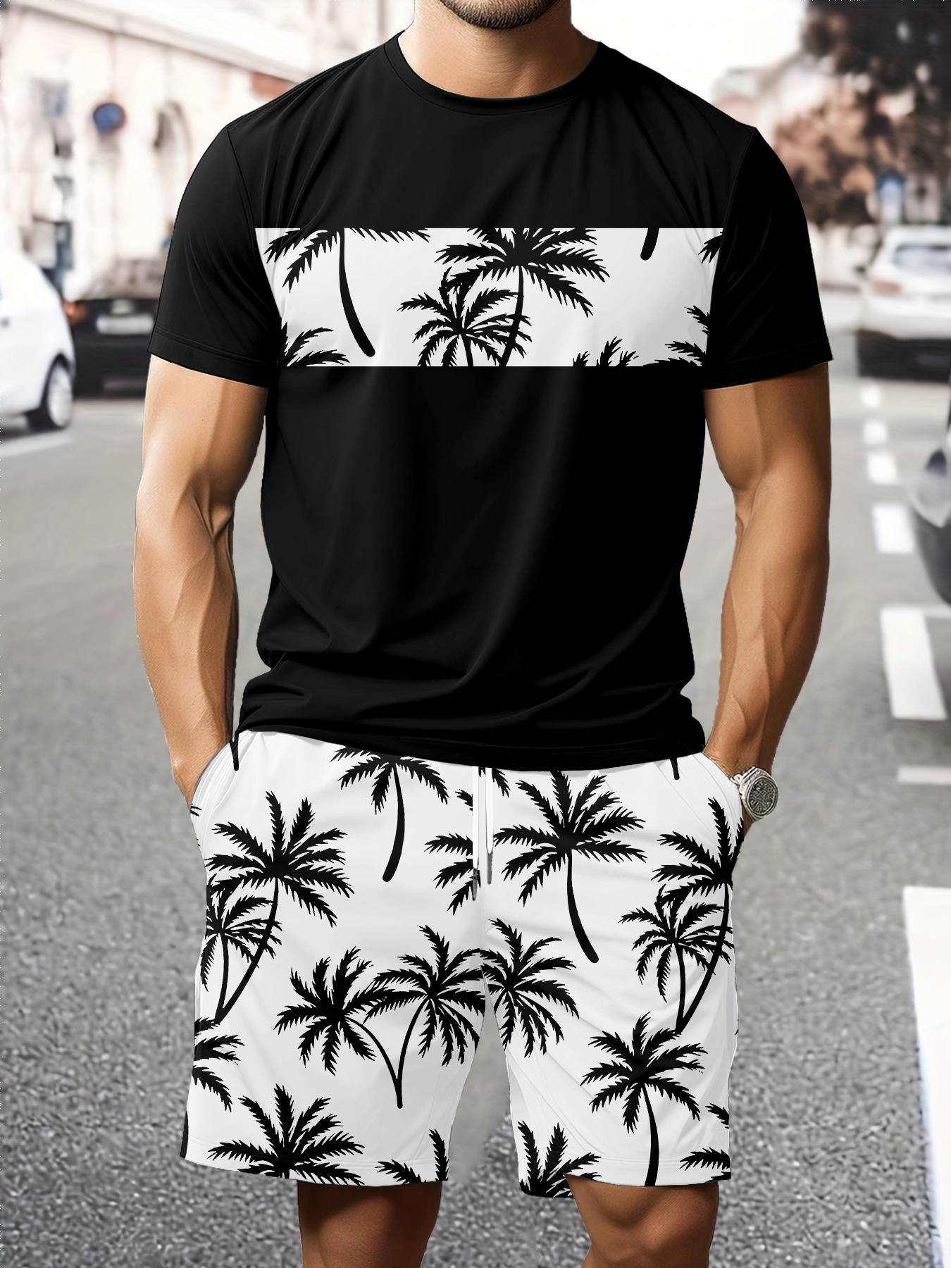 2026 Summer Fashion T-Shirt an – Streetwear Brand Shorts Bewertung und Preis