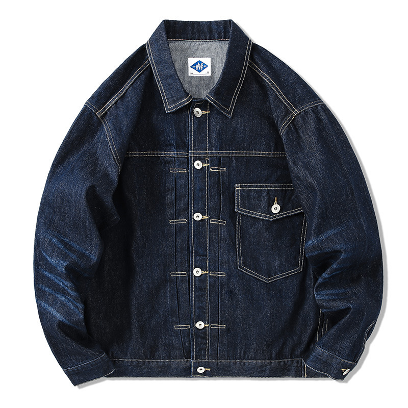 Tide Brand Dark Blue Denim Jac – Streetwear Brand Jacket Bewertung und Preis