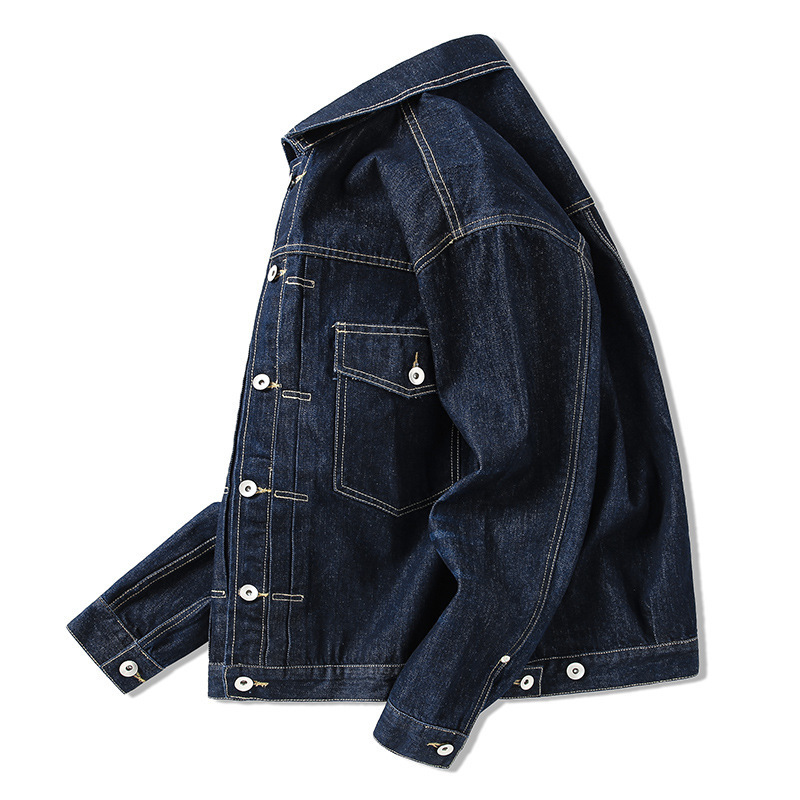 Tide Brand Dark Blue Denim Jac – Streetwear Brand Jacket Bewertung und Preis
