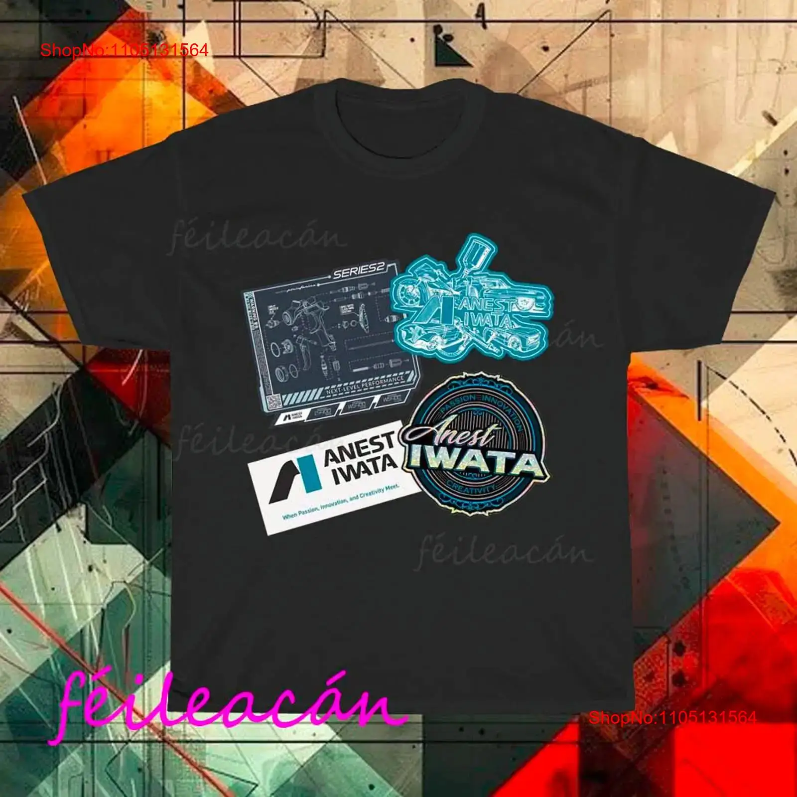 Brand New ANES IWATA Logo Amer – Streetwear Brand Logo Design Bewertung und Preis