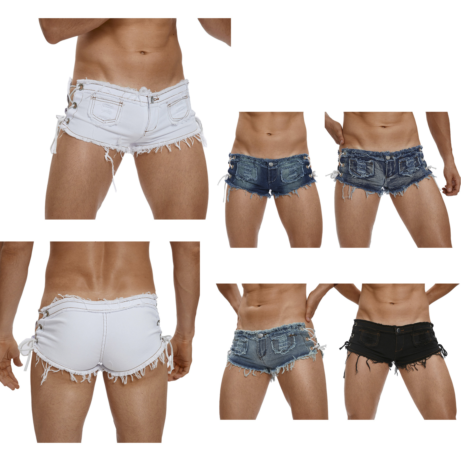 Mens Low Rise Extra Short Hot  – Streetwear Brand Shorts Bewertung und Preis
