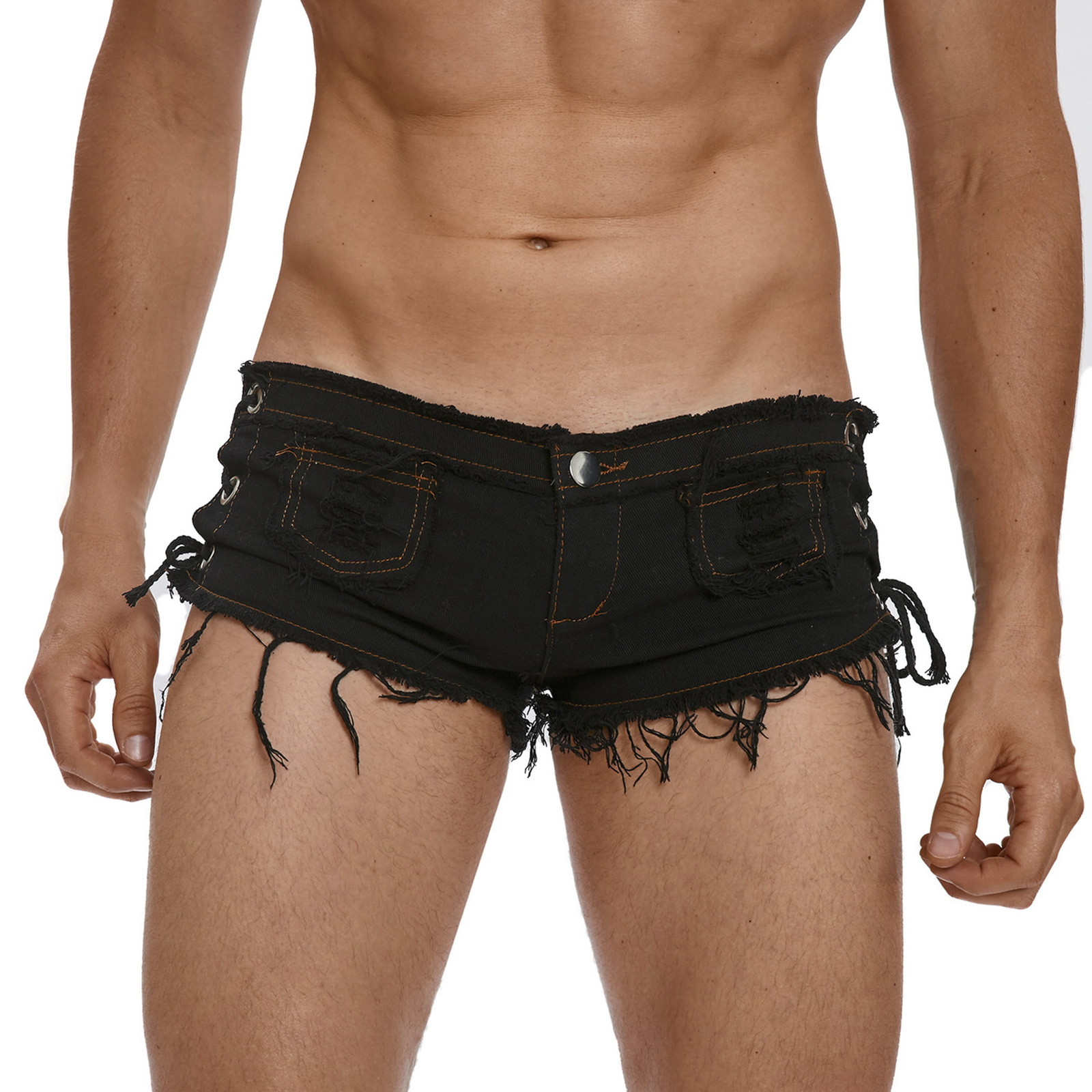 Mens Low Rise Extra Short Hot  – Streetwear Brand Shorts Bewertung und Preis