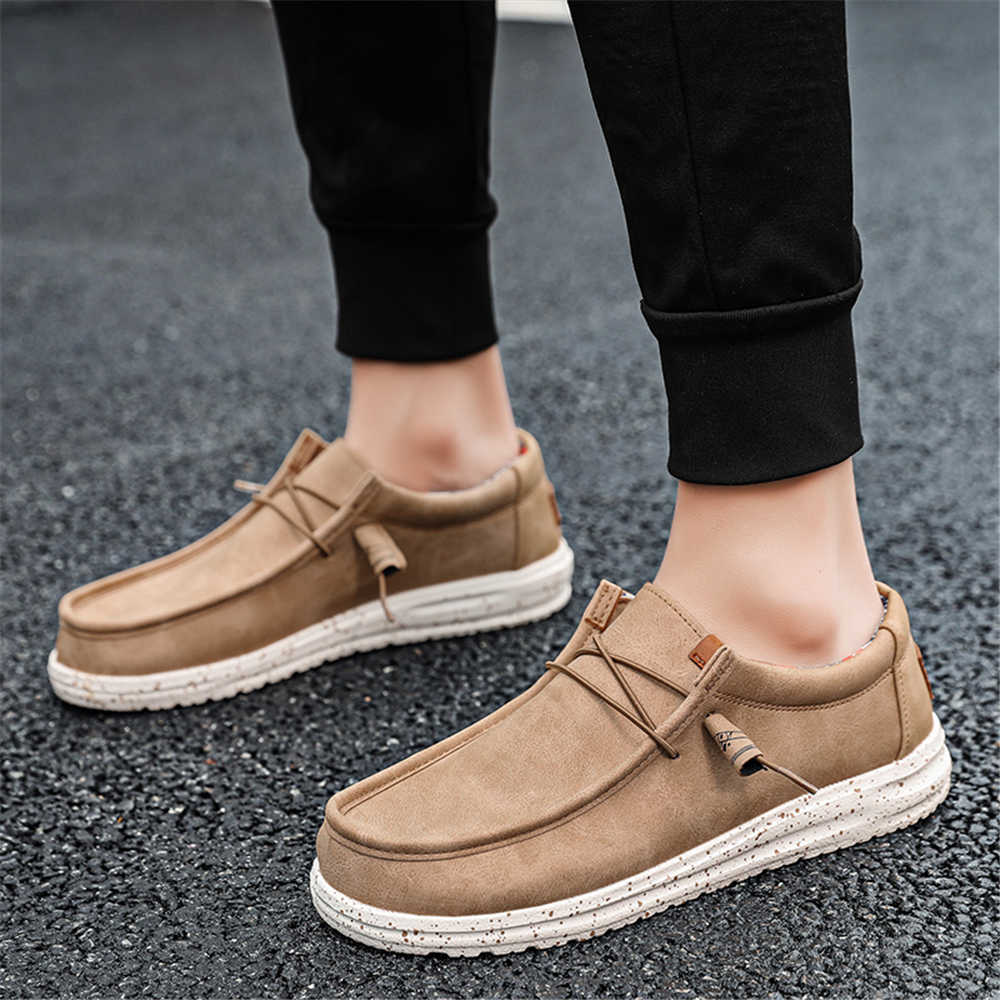 Round Foot Non-slip Men's Snea – Streetwear Brand Shoes Bewertung und Preis