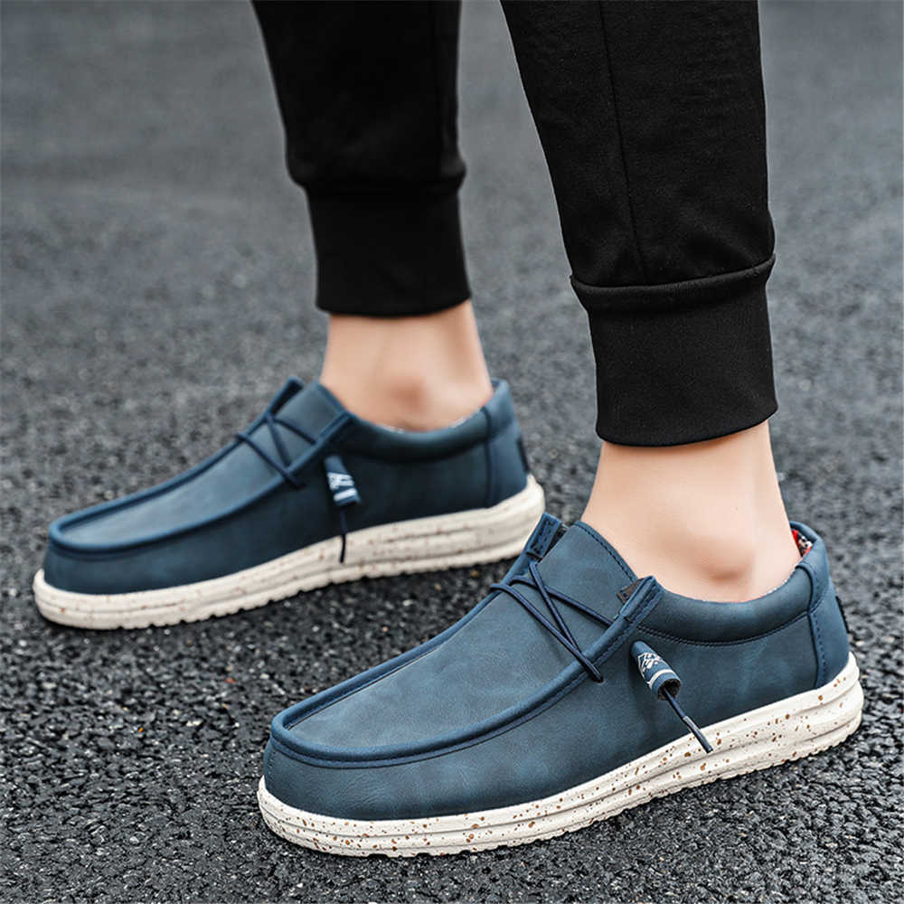Round Foot Non-slip Men's Snea – Streetwear Brand Shoes Bewertung und Preis