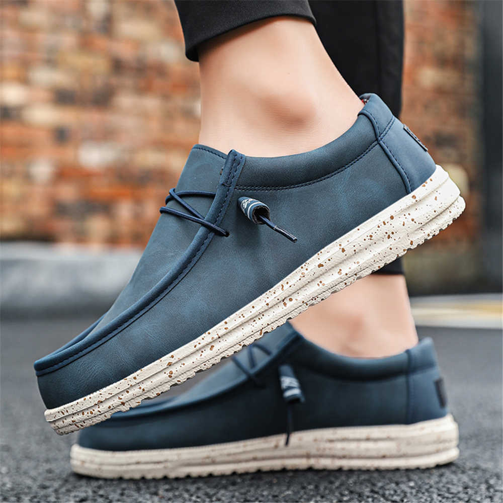 Round Foot Non-slip Men's Snea – Streetwear Brand Shoes Bewertung und Preis