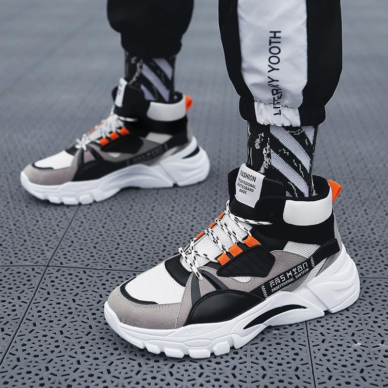 Hightop Summer Men's Sport Sho – Streetwear Brand Red Bewertung und Preis