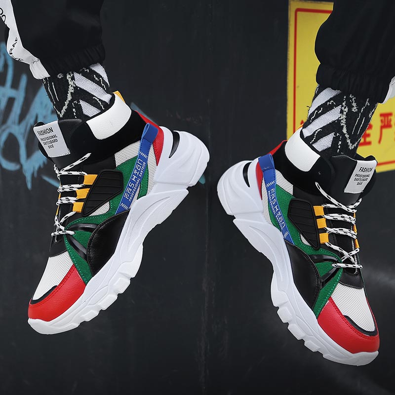 Hightop Summer Men's Sport Sho – Streetwear Brand Red Bewertung und Preis
