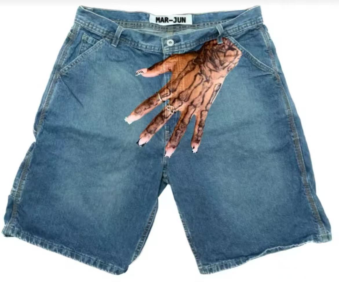 Y2K Baggy Denim Shorts vintage – Streetwear Brand Shorts Bewertung und Preis
