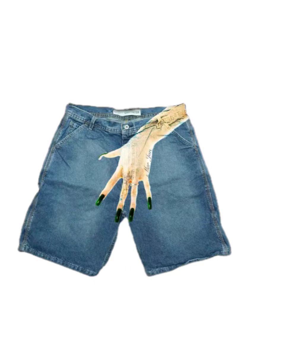 Y2K Baggy Denim Shorts vintage – Streetwear Brand Shorts Bewertung und Preis
