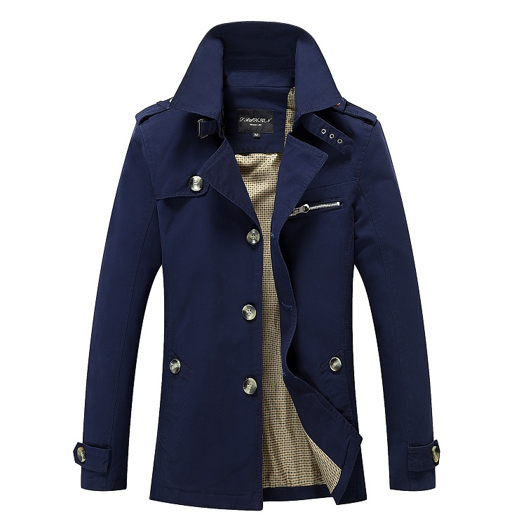 Fashion Men Trench Jackets Bra – Streetwear Brand Jacket Bewertung und Preis