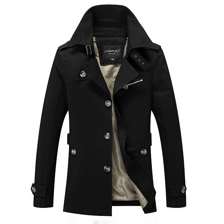 Fashion Men Trench Jackets Bra – Streetwear Brand Jacket Bewertung und Preis