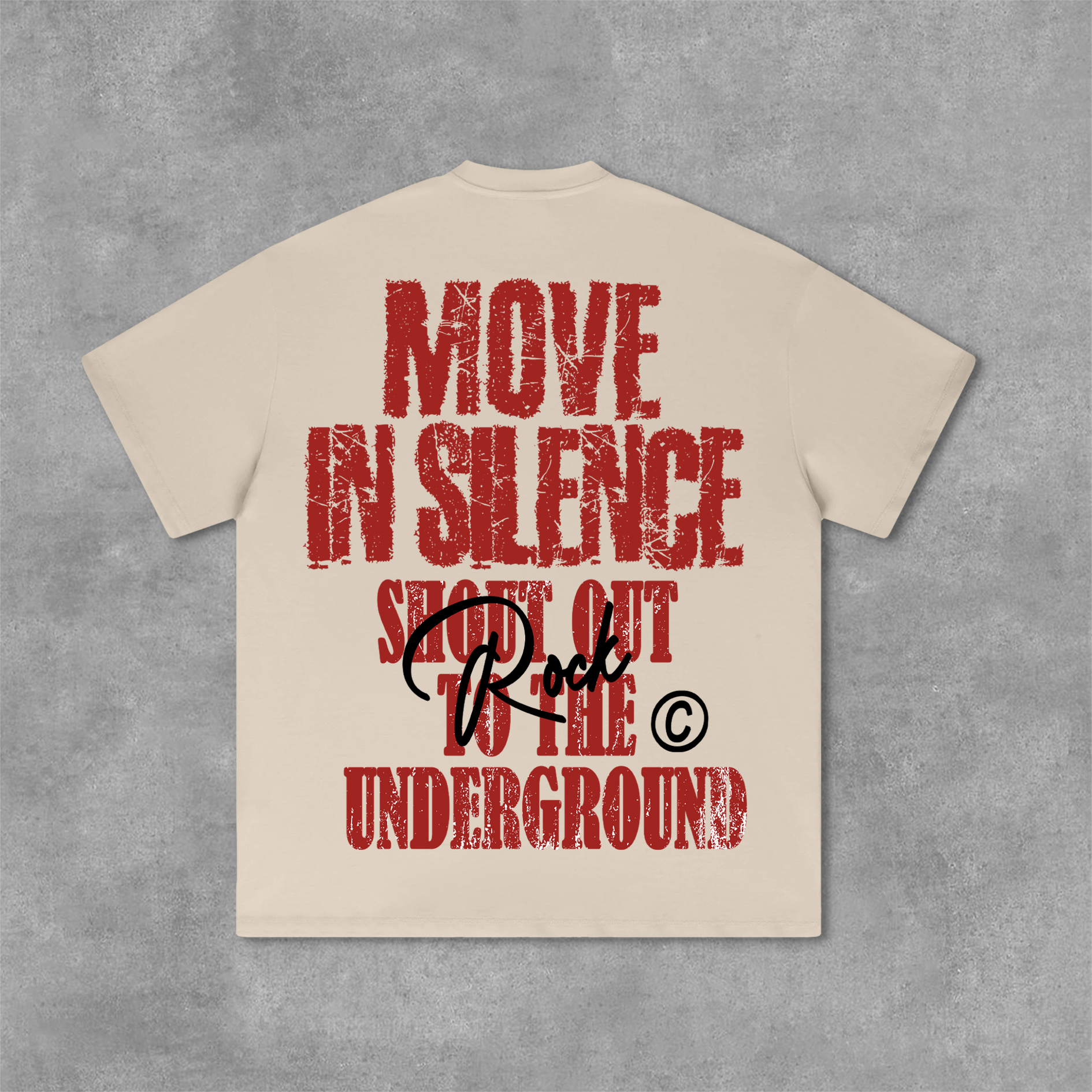 Vintage Move in Silence Graphi – Streetwear Brand Essentials Bewertung und Preis