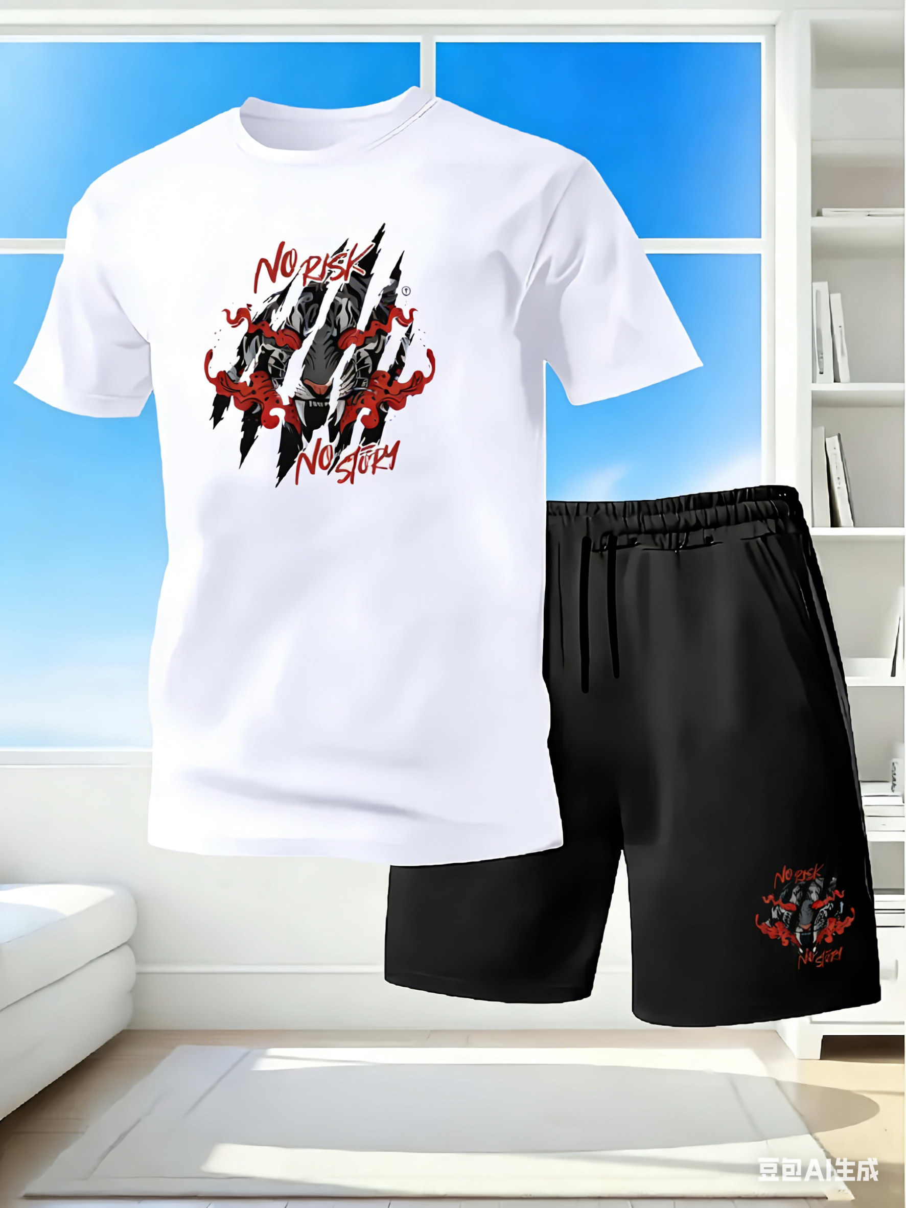 Men's 2Piece Quick Dry Tracksu – Streetwear Brand Shorts Bewertung und Preis