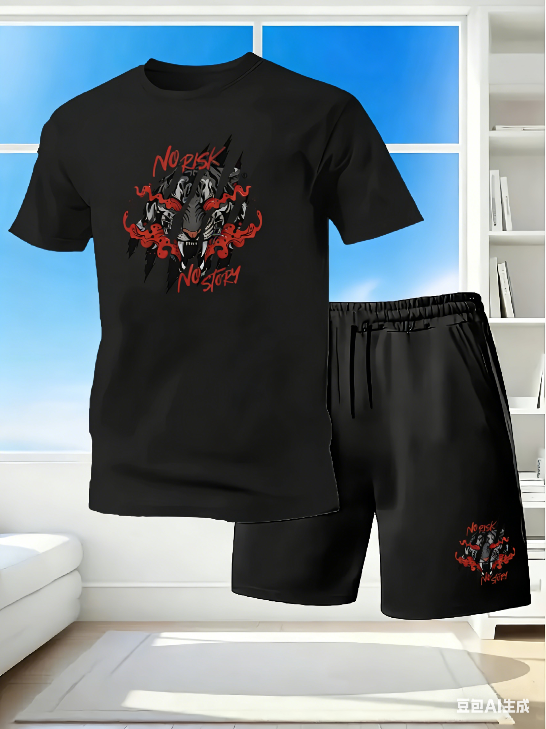 Men's 2Piece Quick Dry Tracksu – Streetwear Brand Shorts Bewertung und Preis