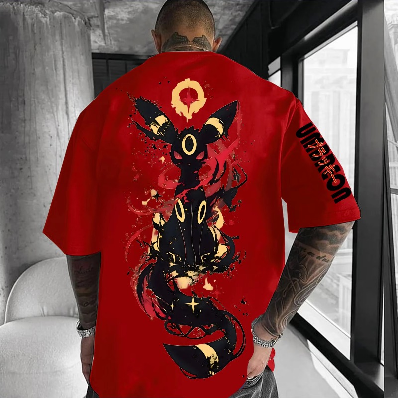 Pokémon Co-branded Print T-shi – Streetwear Brand Shoes Bewertung und Preis