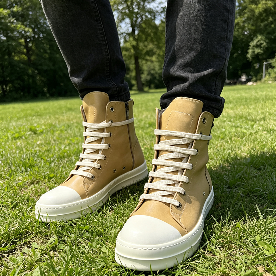 Ro Colorful Leather High Top M – Streetwear Brand Shoes Bewertung und Preis