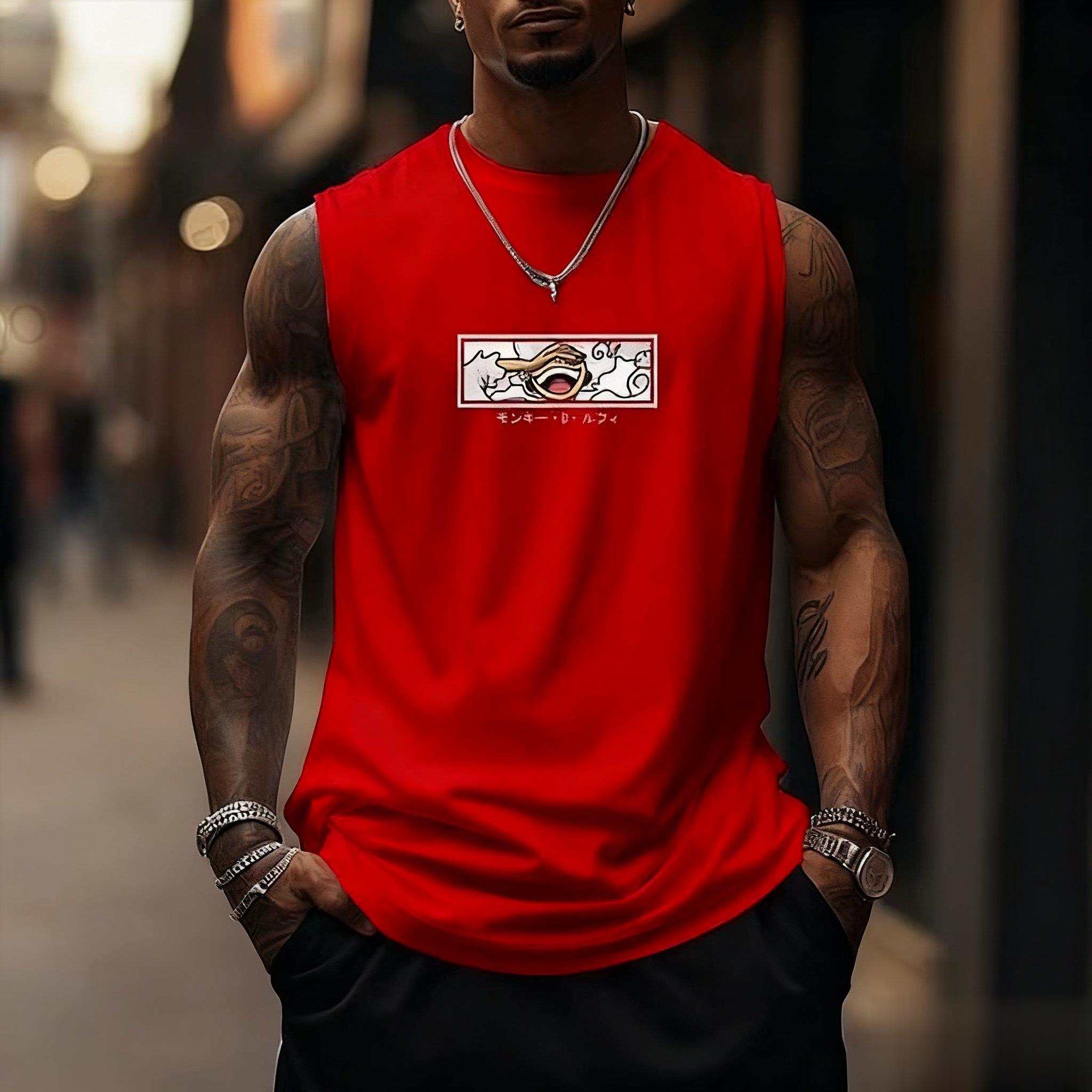 One Piece Luffy Gear 5 Tank To – Good Streetwear Brand Bewertung und Preis
