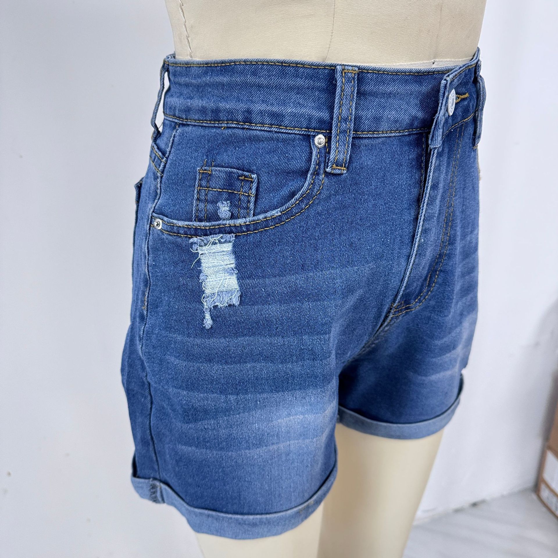 Shorts Jeans Women Streetwear  – Streetwear Brand Shorts Bewertung und Preis