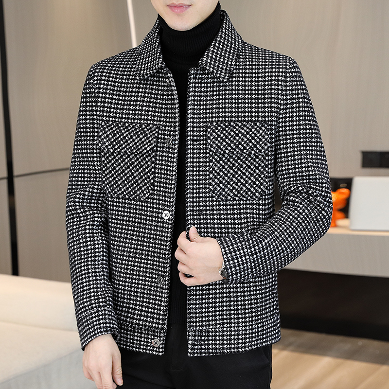 Brand Winter Plaid Woolen Jack – Streetwear Brand Clothing Bewertung und Preis