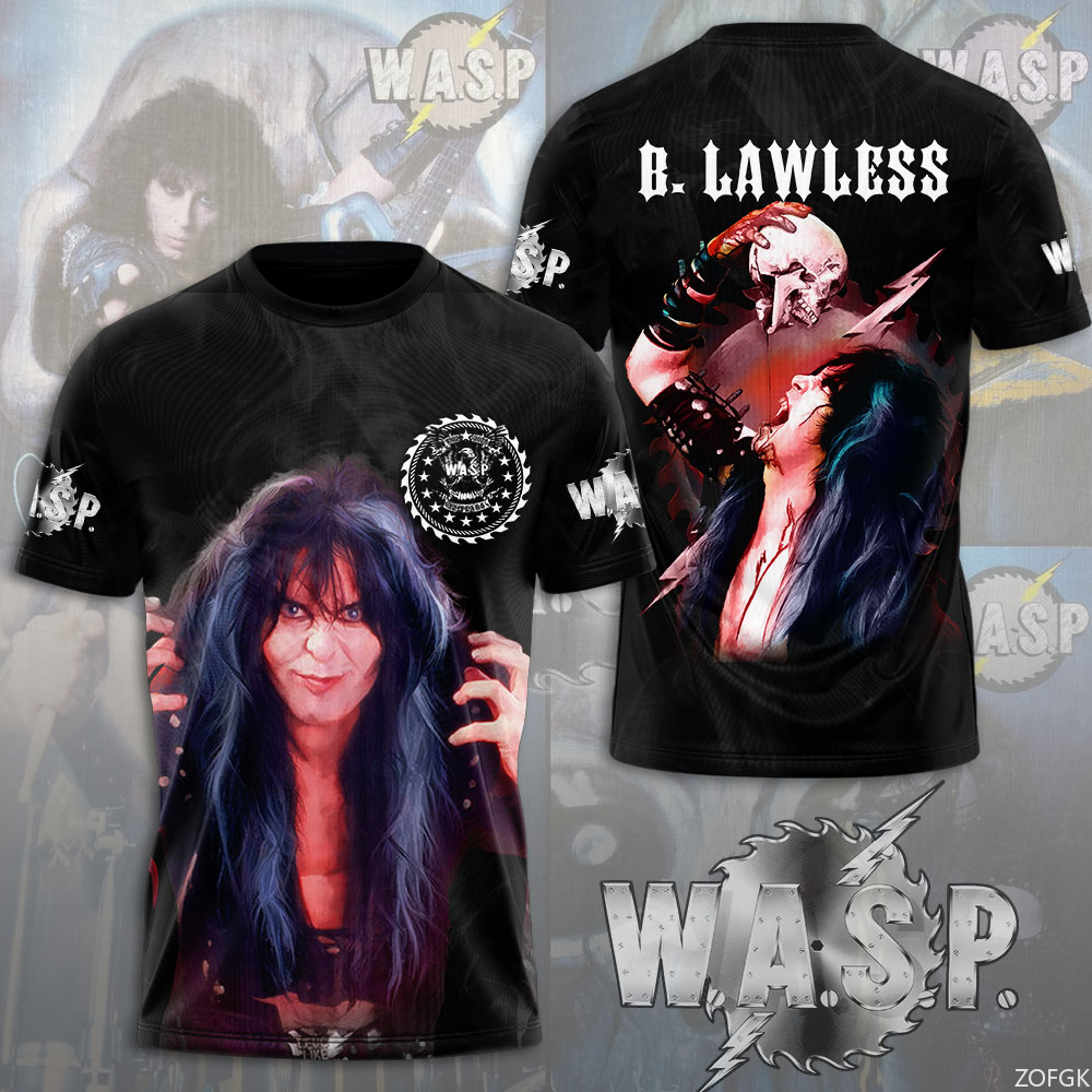 W.A.S.P Rock 3D Printing T-shi – Streetwear Brand Shorts Bewertung und Preis