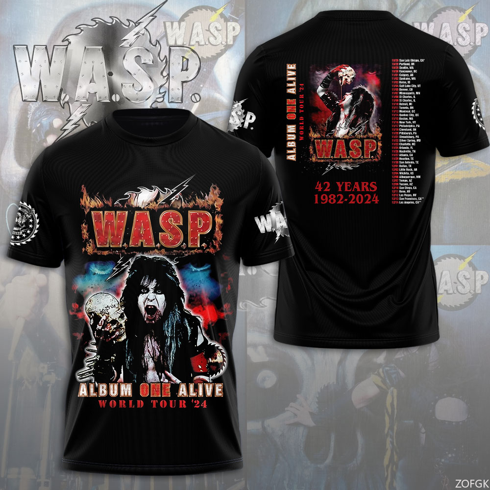W.A.S.P Rock 3D Printing T-shi – Streetwear Brand Shorts Bewertung und Preis