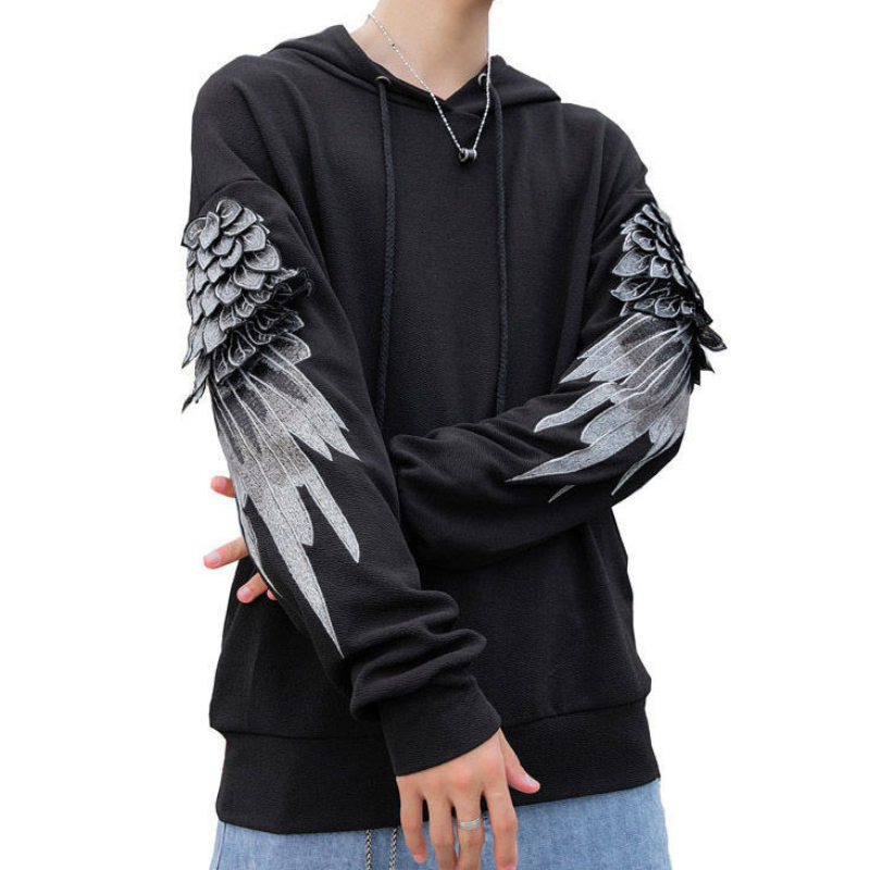 Sweatshirt for Men Hooded Embr – Streetwear Brand Hoodies Bewertung und Preis