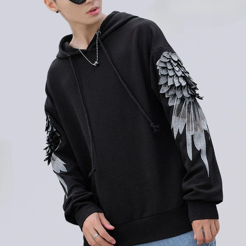 Sweatshirt for Men Hooded Embr – Streetwear Brand Hoodies Bewertung und Preis