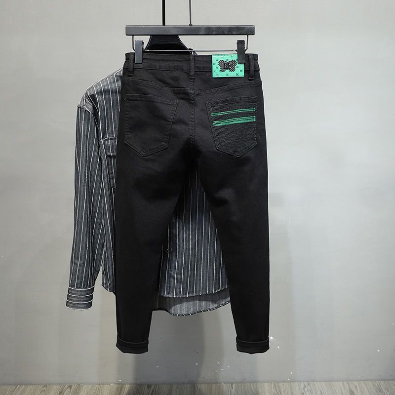 Luxury Brand Men Jeans Men's B – Streetwear Brand Designer Bewertung und Preis