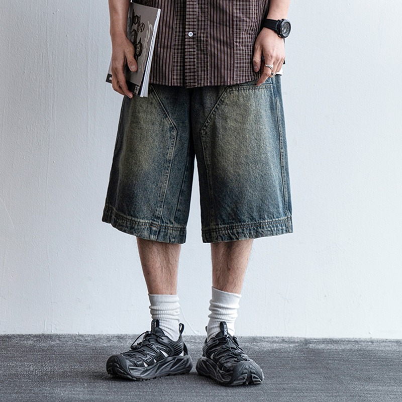 Heavyweight Washed Denim Short – Streetwear Brand Niche Bewertung und Preis