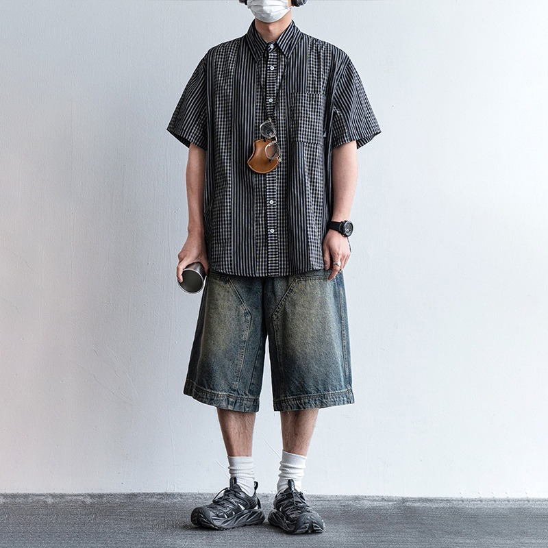 Heavyweight Washed Denim Short – Streetwear Brand Niche Bewertung und Preis